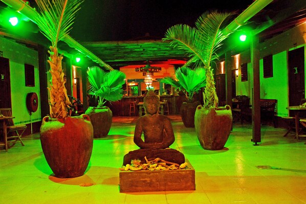 Front of property – evening/night