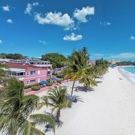 On the beach, beach towels, scuba diving, snorkeling