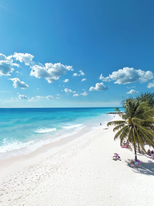 On the beach, beach towels, scuba diving, snorkeling