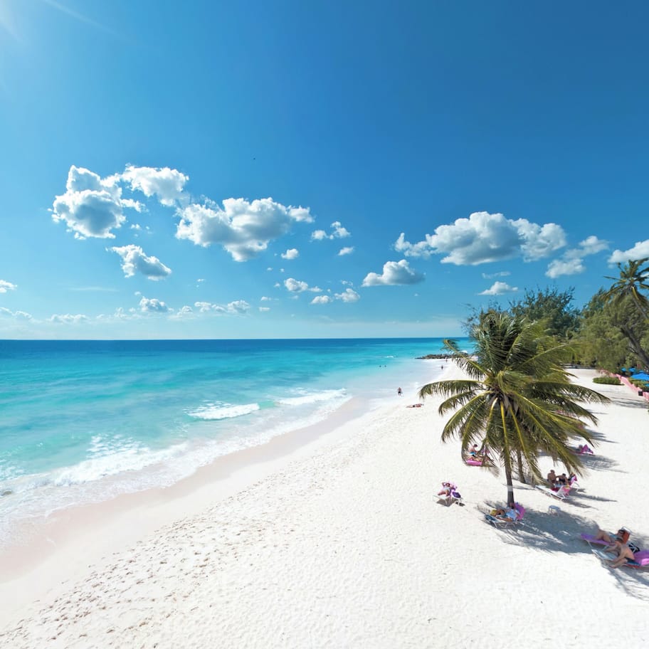 On the beach, beach towels, scuba diving, snorkeling