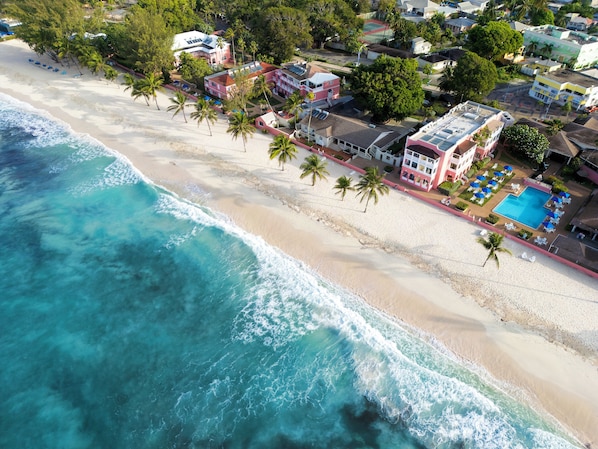 On the beach, beach towels, scuba diving, snorkelling