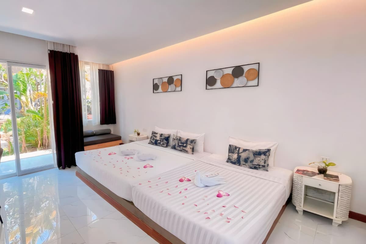 Kamar Double Premier | Pemandangan taman