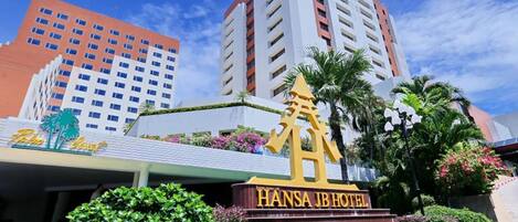 Façade de l’hébergement