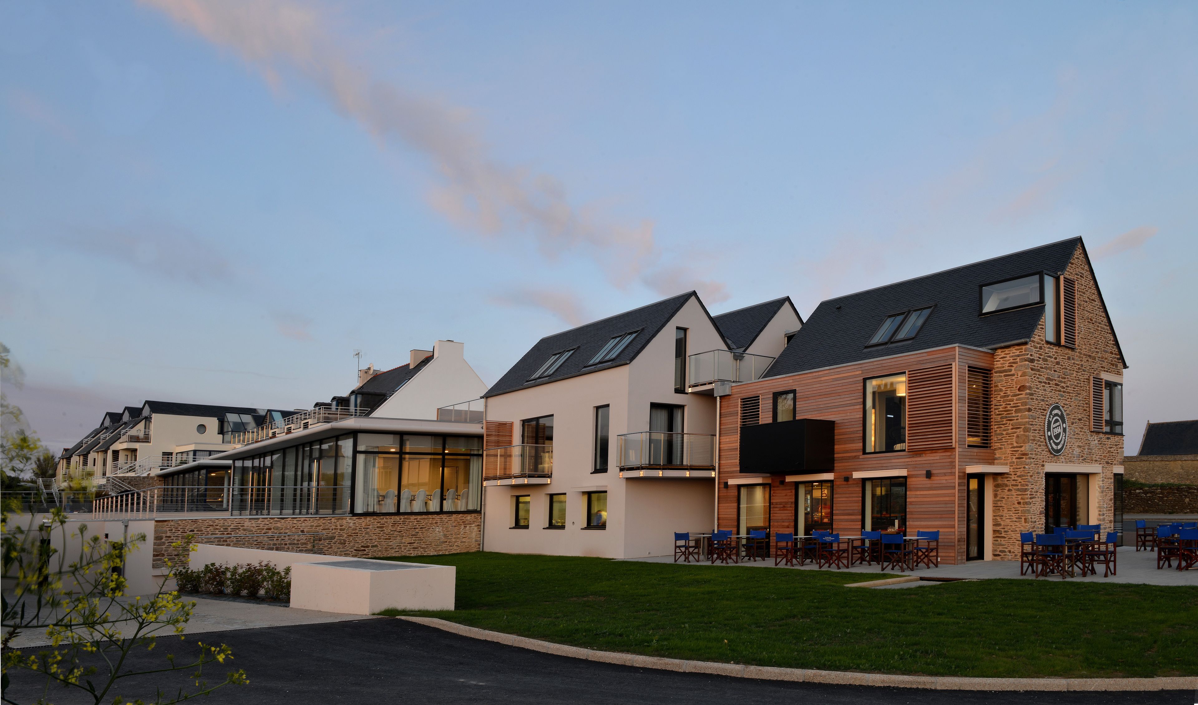 Façade de l’hébergement