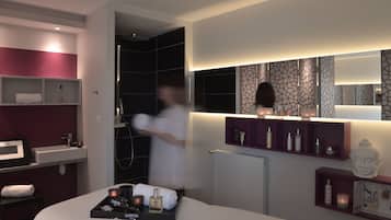 Kropsbehandlinger, hot stone-massage, body wrap-behandlinger