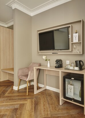Classic Double or Twin Room | Select Comfort beds, free minibar items, in-room safe