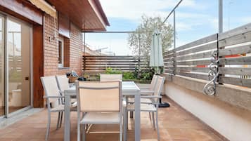 Familien-Maisonette, Turm | Terrasse/Patio