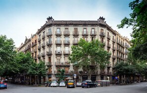 Fachada de la propiedad