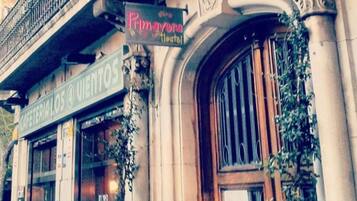 Entrada de la propiedad