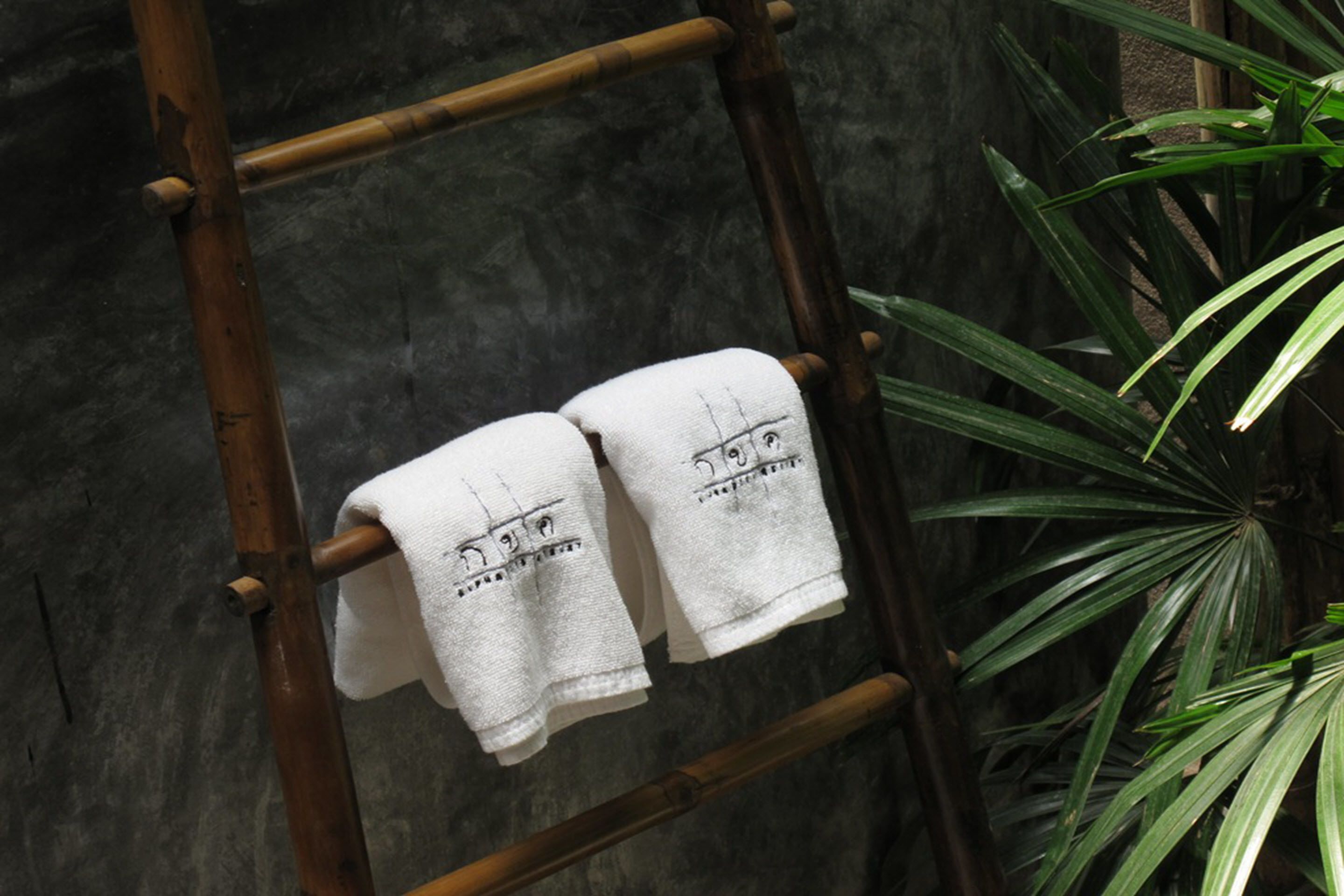 villa, garden view | bathroom | separate bathtub and shower, hair dryer, towels