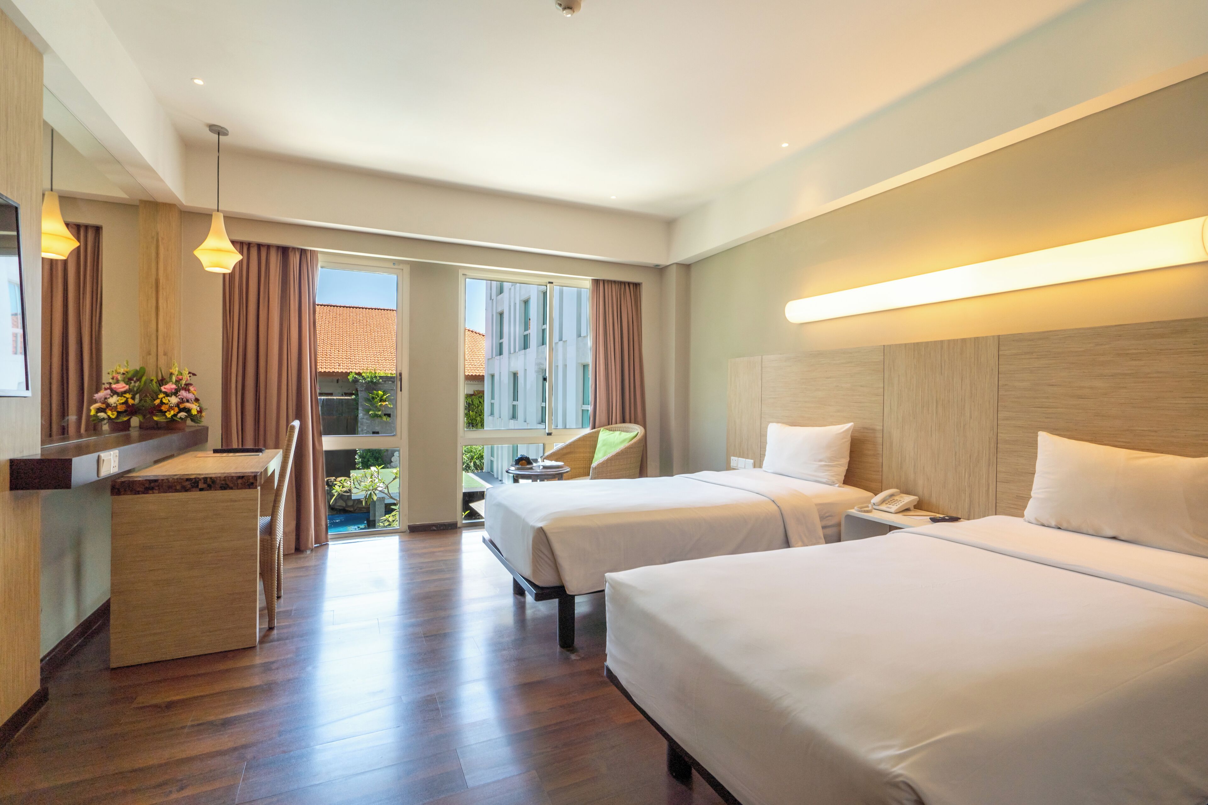 premium bedding, in-room safe, desk, iron/ironing board