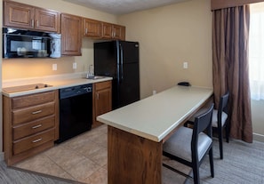 Microwave, coffee/tea maker