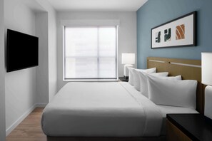 Suite, 1 King Bed, Non Smoking (1 Bedroom) | In-room safe, desk, blackout drapes, iron/ironing board - Hyatt House Raleigh North Hills (Raleigh)