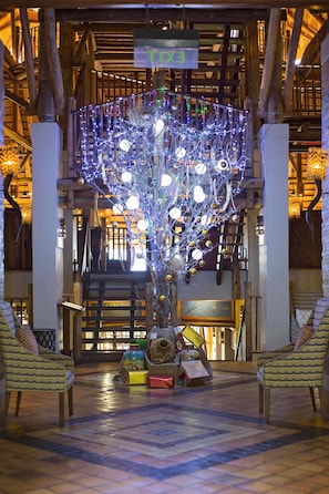 Interior entrance