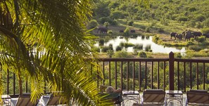 2 outdoor pools, sun loungers