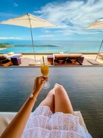 Una bañera de hidromasaje, tratamientos corporales