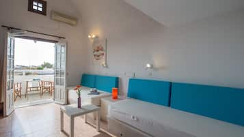 Chambre (Maisonette) | Salle de séjour | Télévision à écran plat
