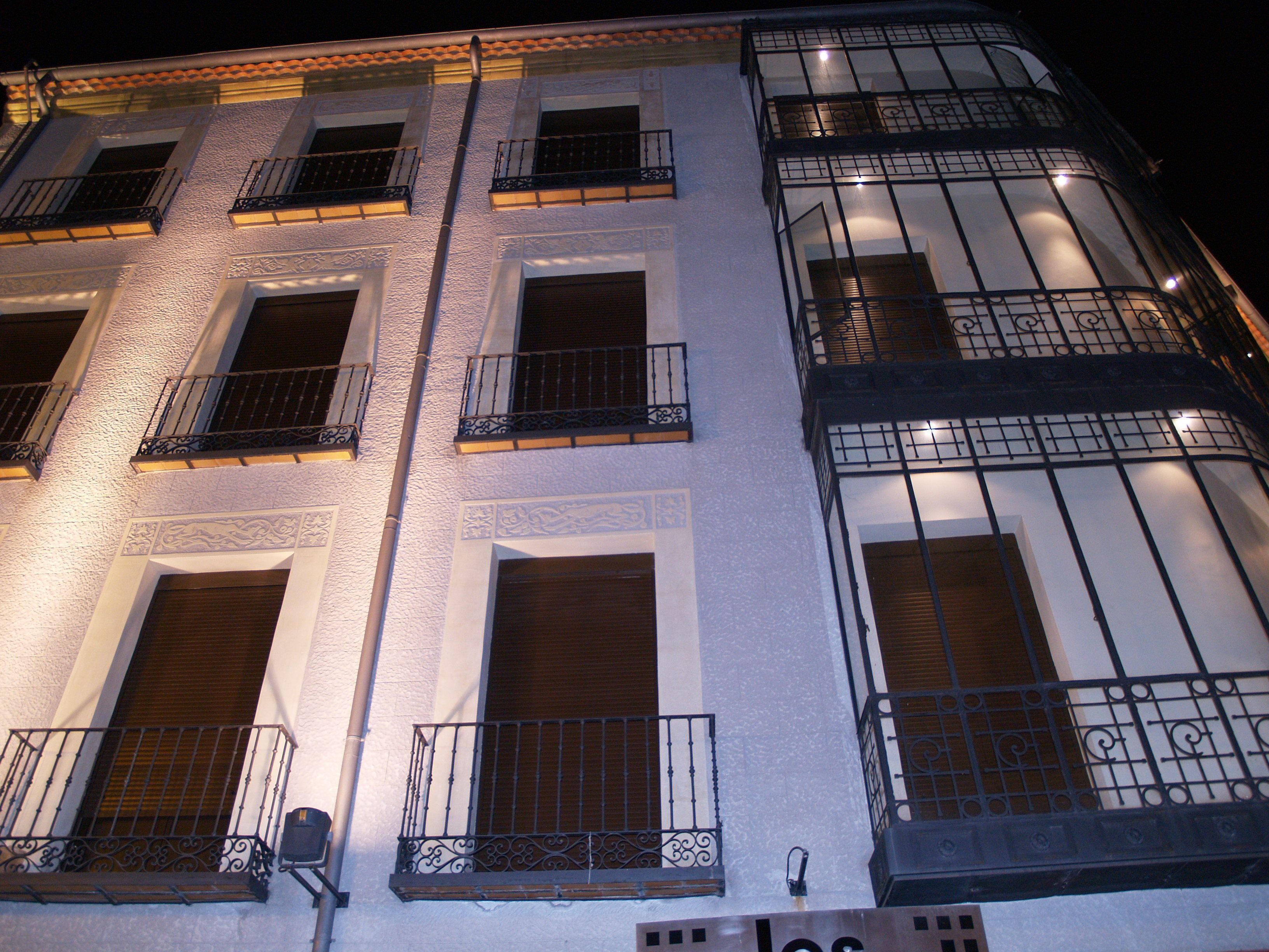 Front of property – evening/night