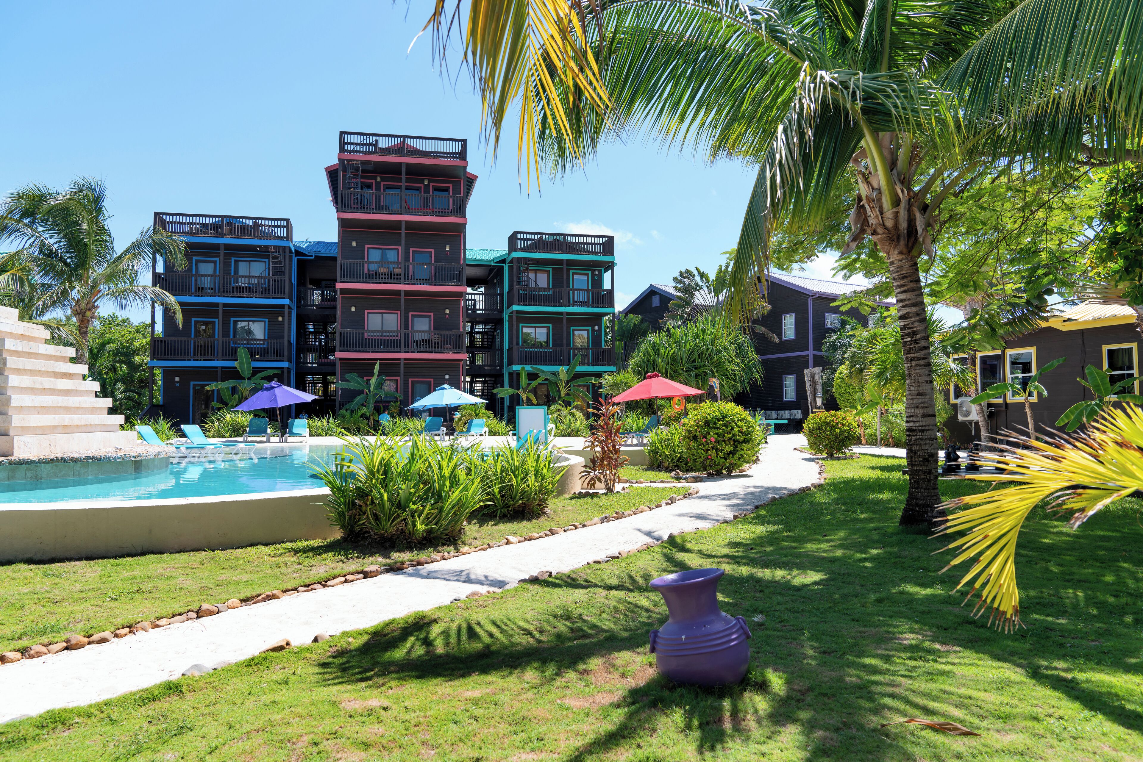 One Bedroom Garden View Villa | 阳台景观