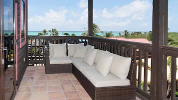 家庭别墅, 2 间卧室, 花园景观, 花园 | 阳台景观