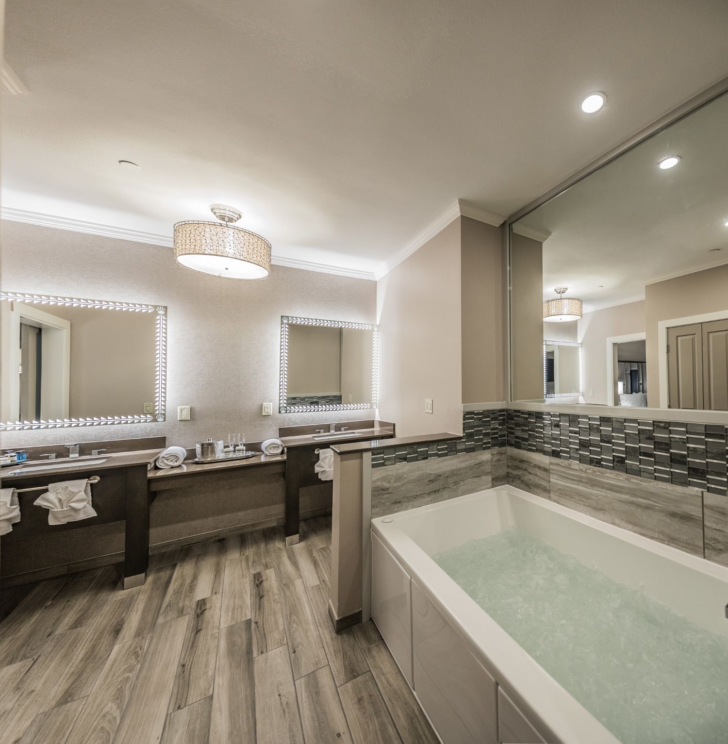 suite, 1 king bed, ocean view | bathroom | shower, free toiletries, hair dryer, towels