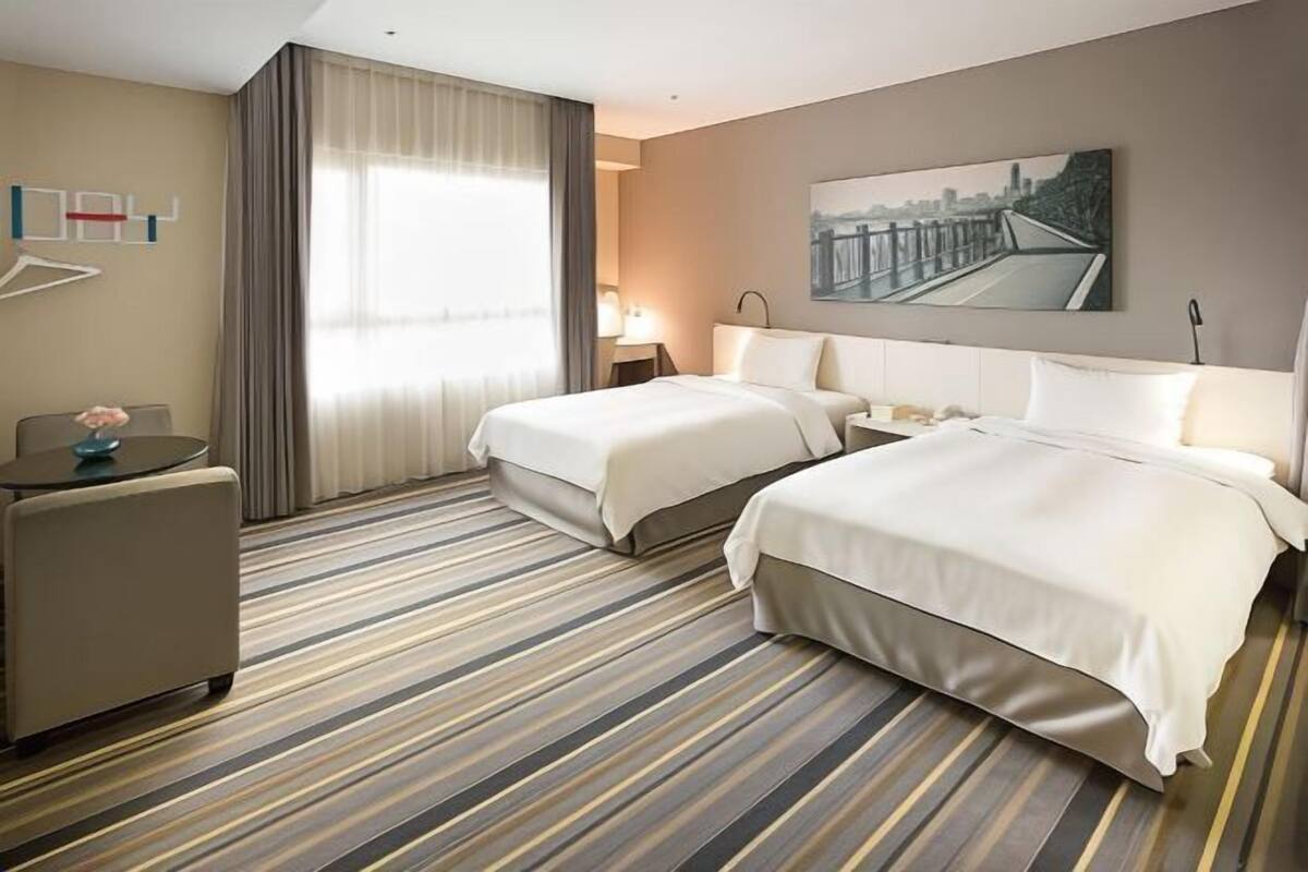 Individually decorated, individually furnished, iron/ironing board