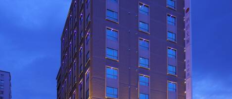 Front of property - evening/night