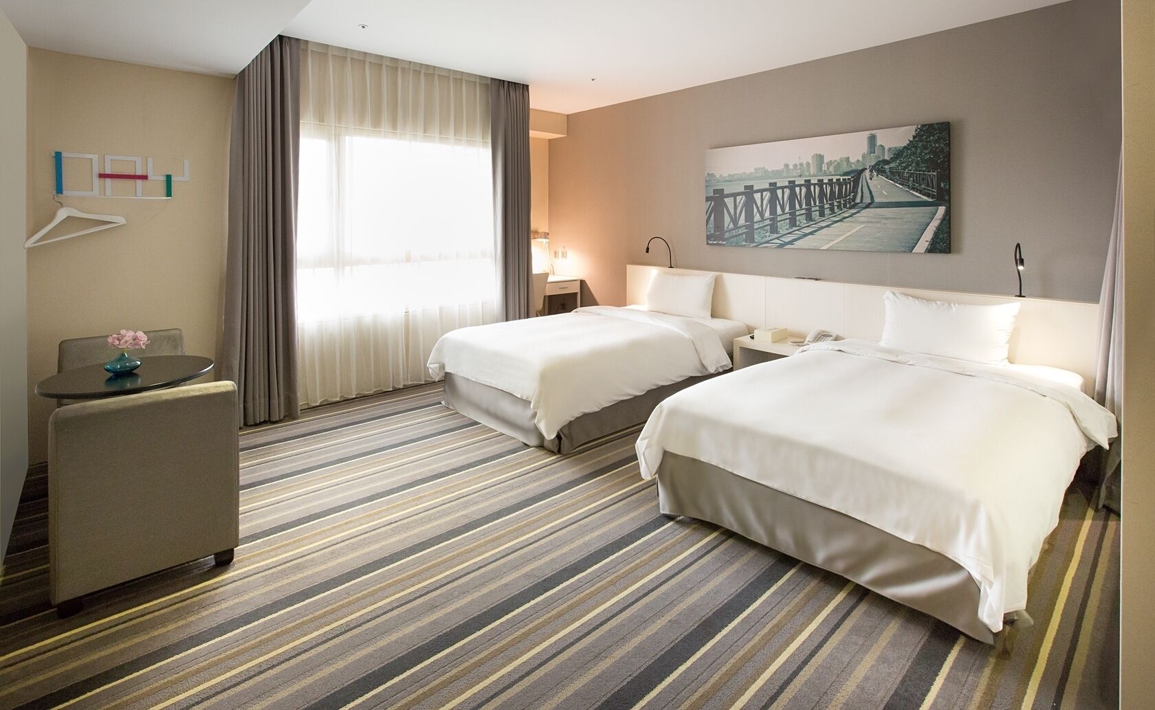 superior room, 2 single beds | individually decorated, individually furnished, iron/ironing board