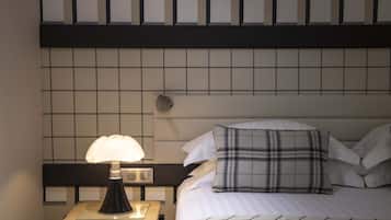 Biancheria da letto di alta qualità, una cassaforte in camera