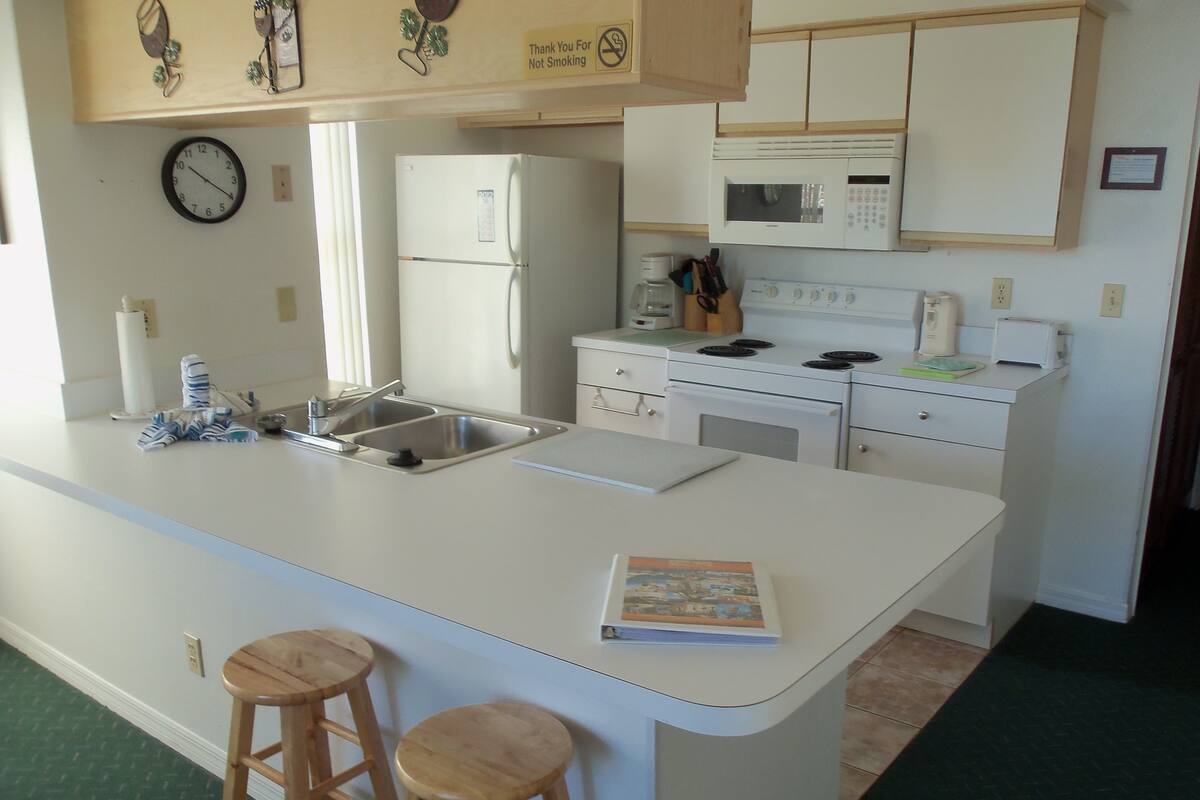 Villa, 2 Bedrooms, Non Smoking | Private kitchen | Full-size fridge, microwave, stovetop, dishwasher
