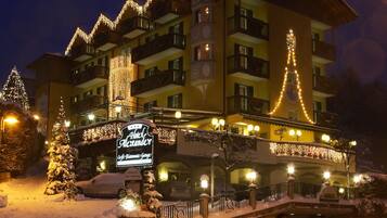 Fassade der Unterkunft