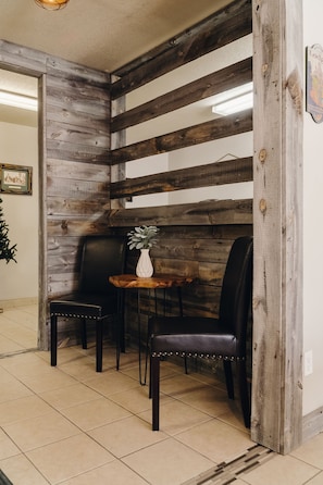 Lobby sitting area