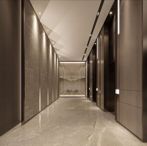 1 bedroom, down duvets, minibar, in-room safe - Shanghai Marriott Hotel Pudong East (Shanghai)