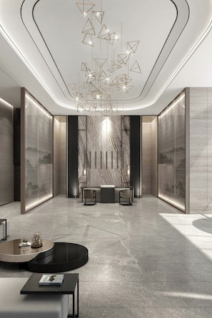 Lobby - Shanghai Marriott Hotel Pudong East (Shanghai)