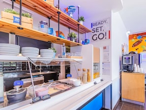 Daily buffet breakfast (EUR 7.50 per person)