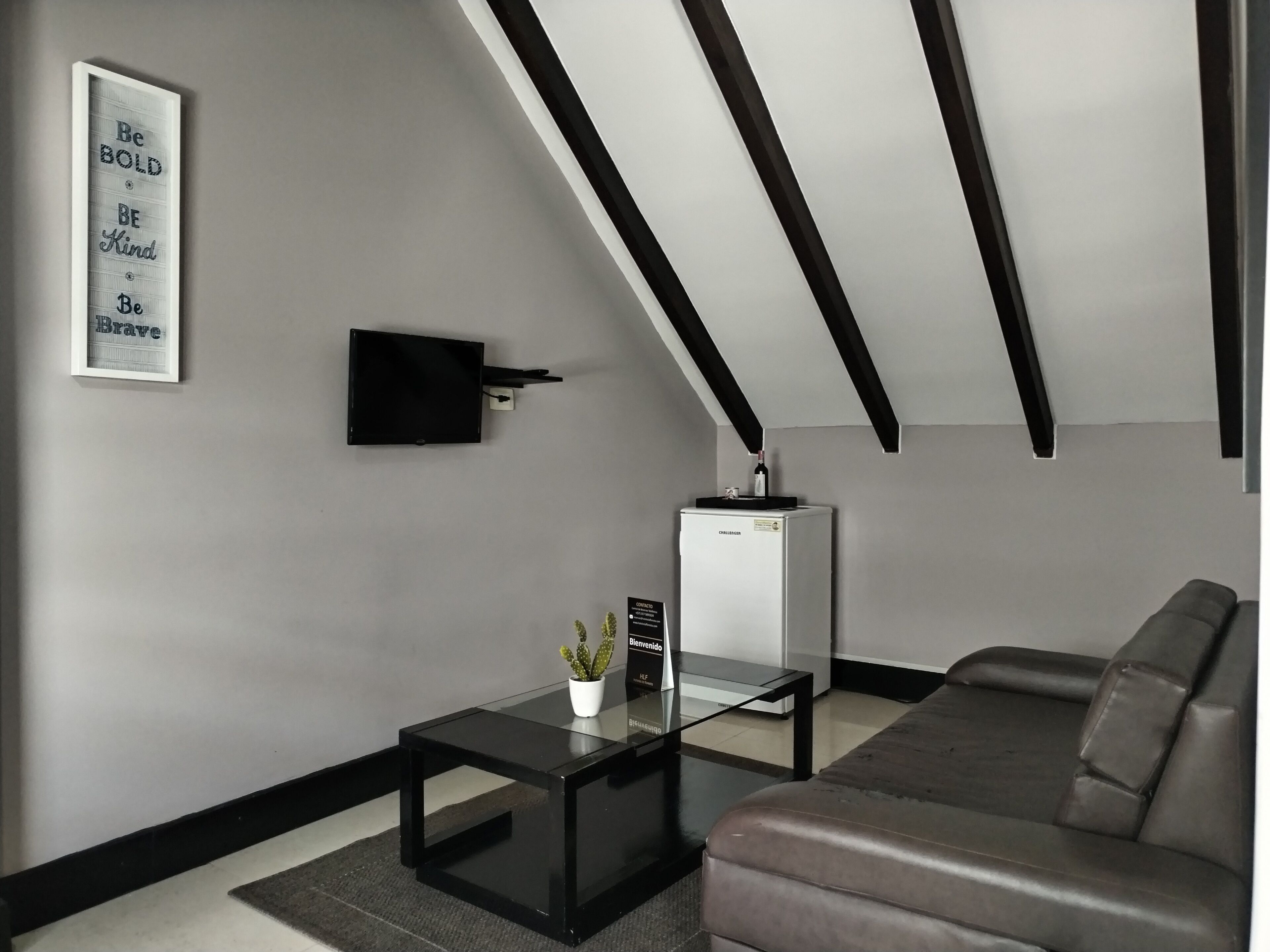 junior suite | living area | led tv, first-run films