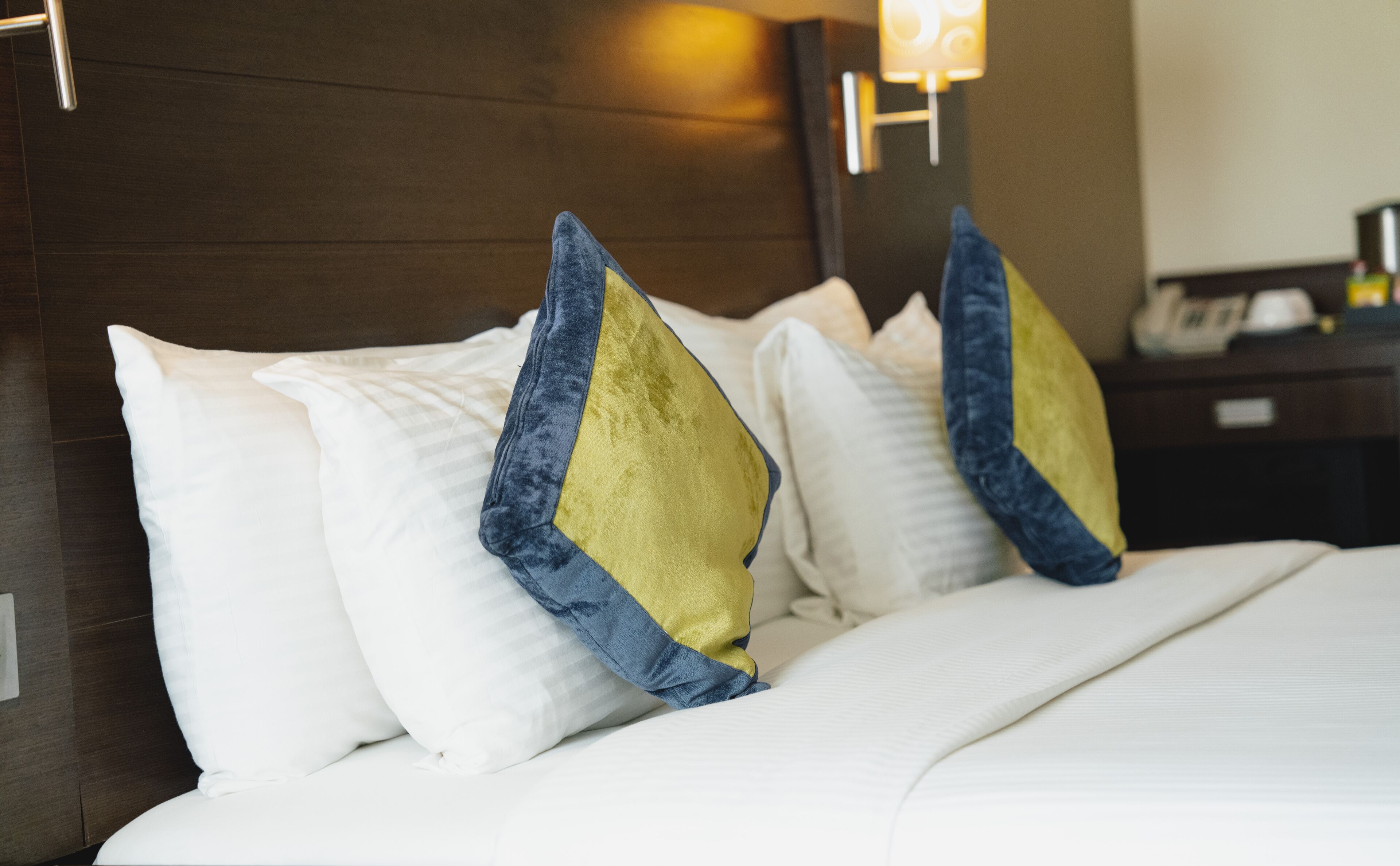 egyptian cotton sheets, pillow-top beds, minibar, in-room safe
