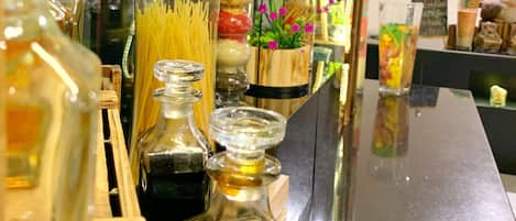 Daily buffet breakfast for a fee