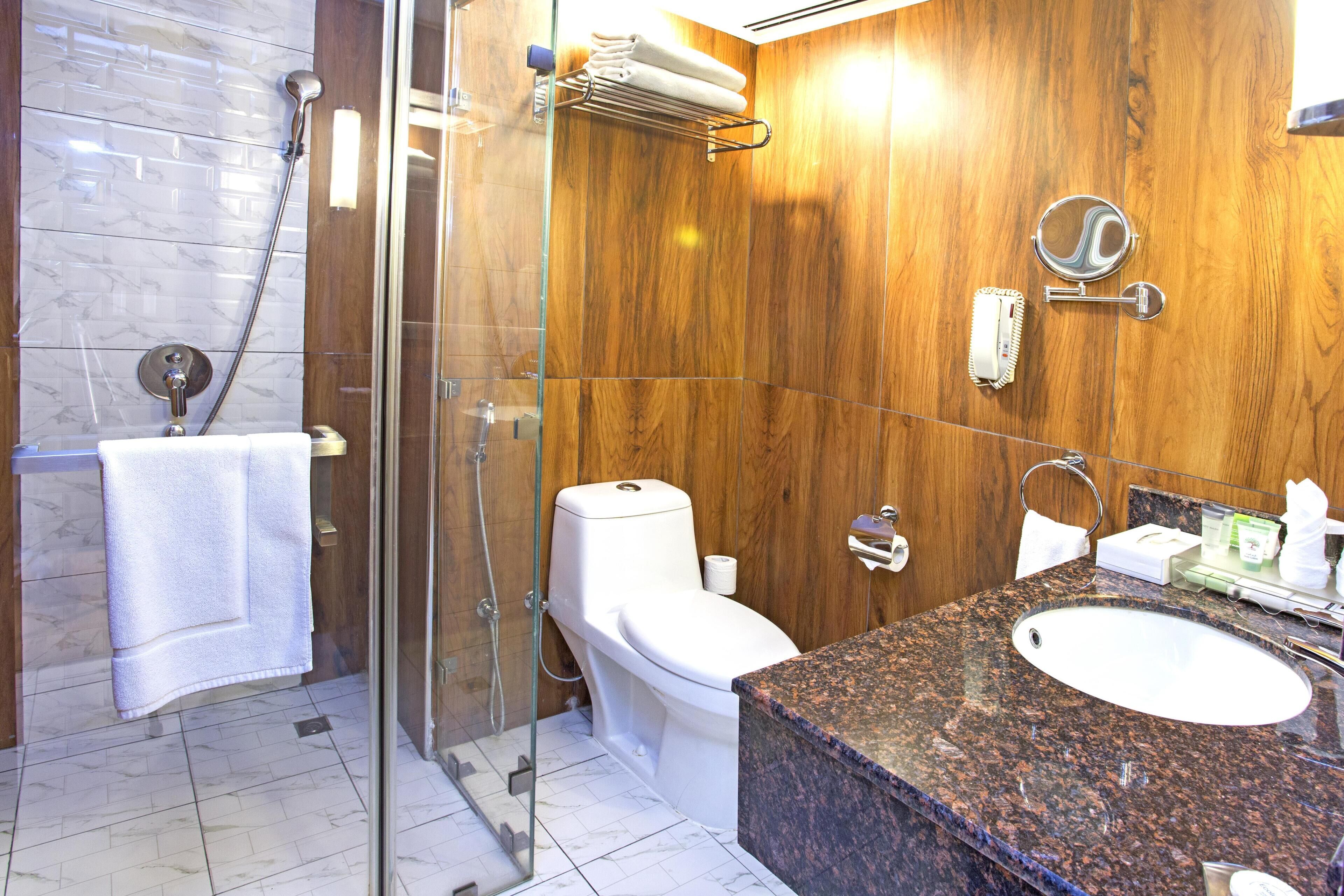 Egyptian cotton sheets, pillow-top beds, minibar, in-room safe