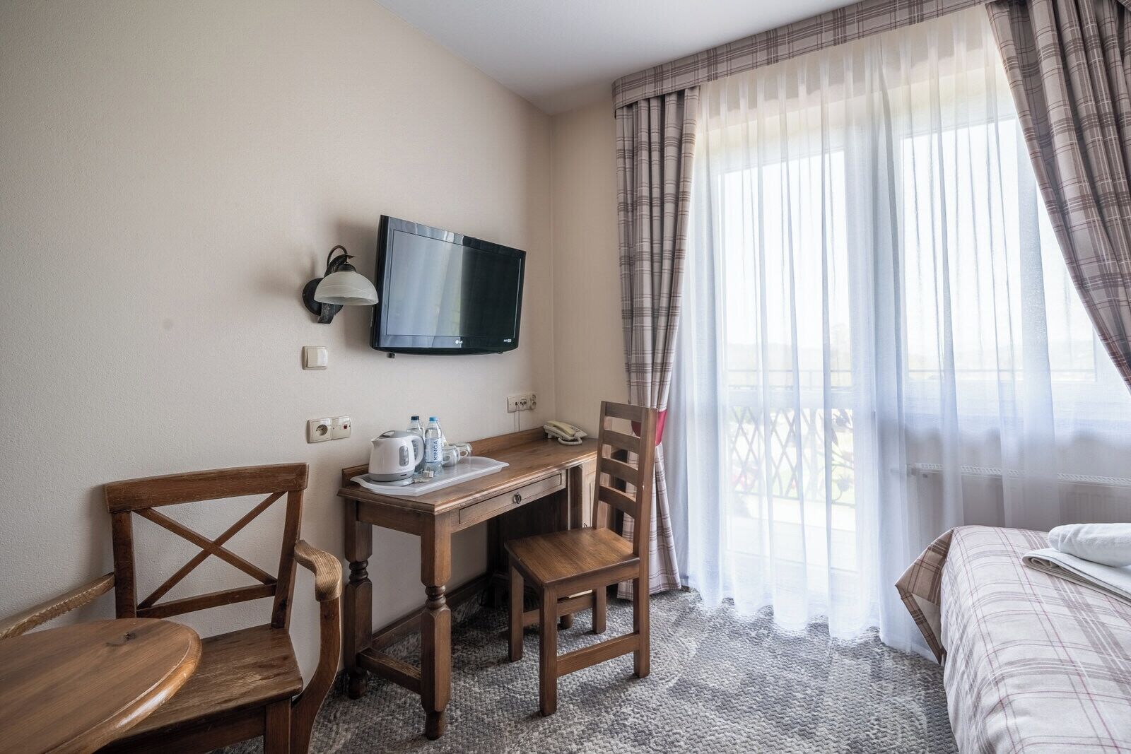 Premium Double Room | Hypo-allergenic bedding available, desk, blackout drapes, soundproofing