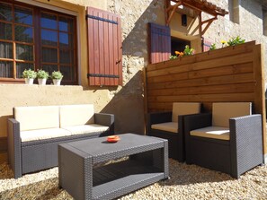 Terrace/patio - Le Jardin d'Ivana (Oppede)