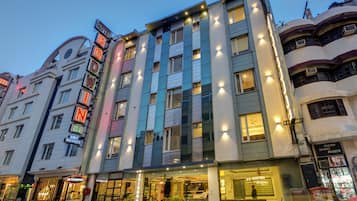 Façade de l’hébergement