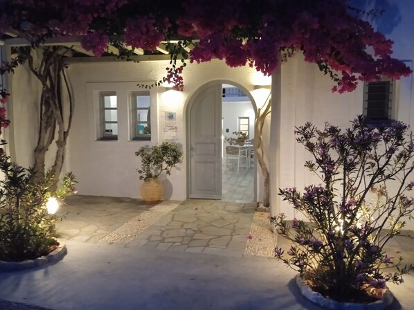 Façade de l’hébergement