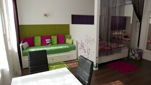 Studio | Living area | Flat-screen TV, DVD player - GoVienna Small Modern Apartment (Vienna)
