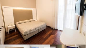 Minibar, Zimmersafe, individuell eingerichtet, Schreibtisch