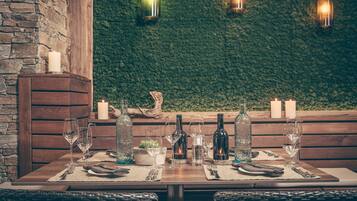 Opções para refeição ao ar livre