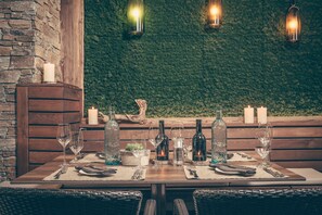 Udendørs spisemuligheder