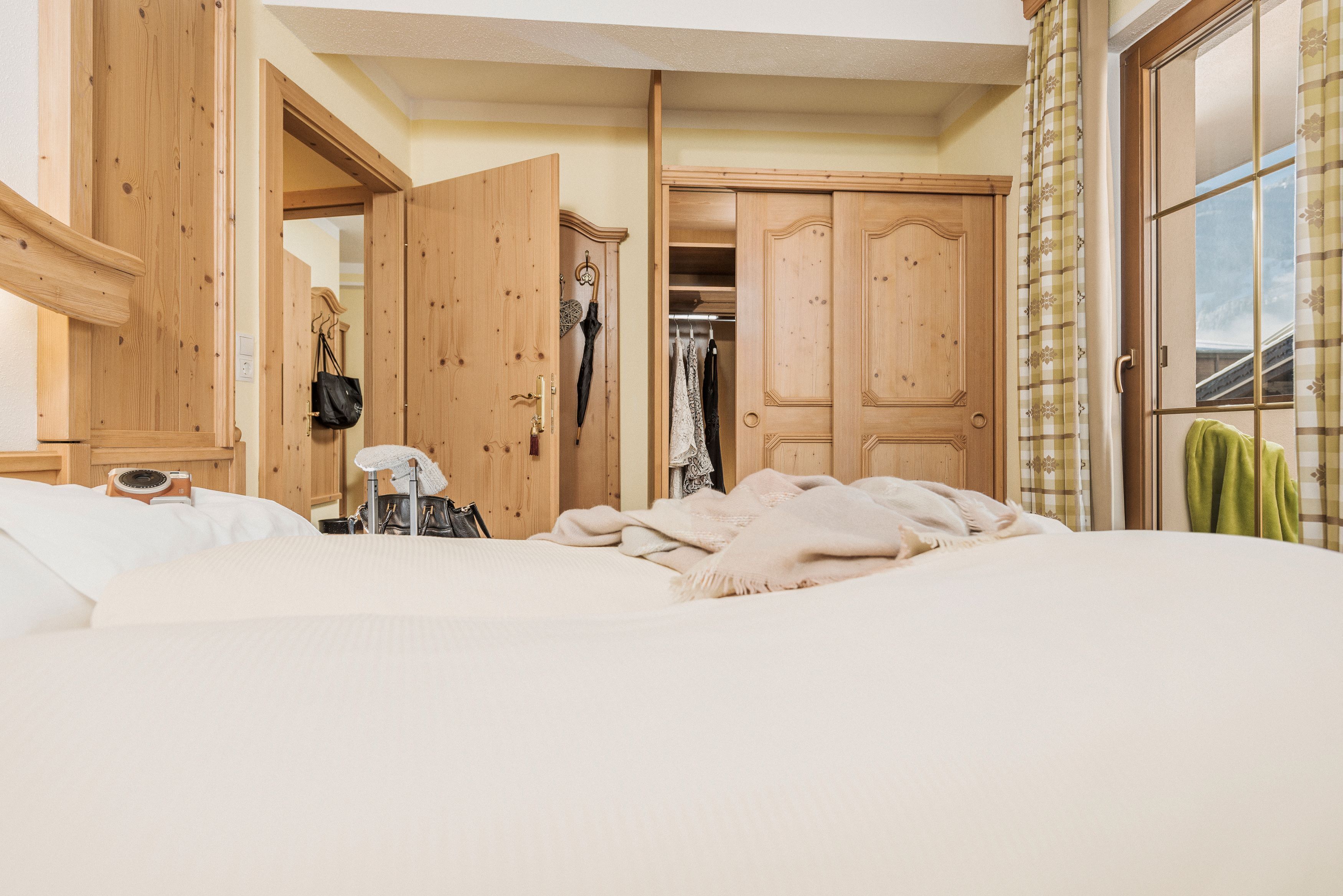 family room, 2 bedrooms, balcony | 1 bedroom, in-room safe, desk, blackout curtains