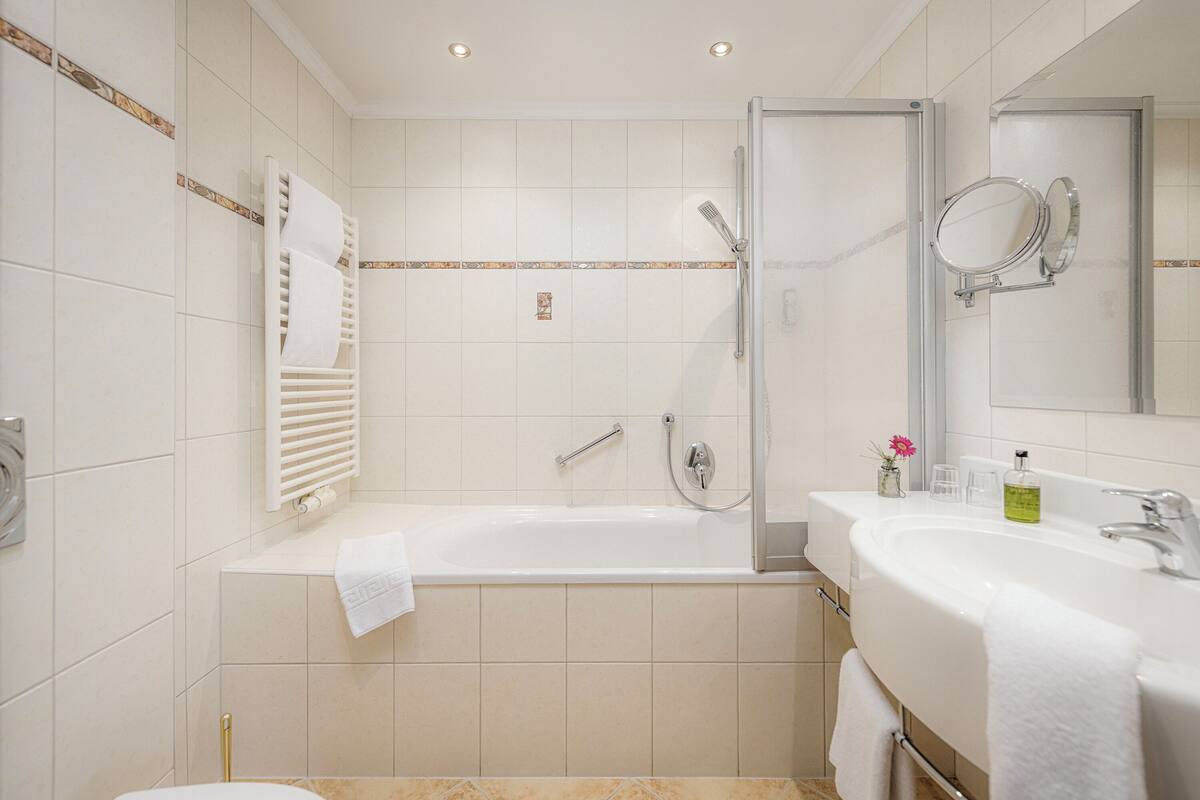 hair dryer, bathrobes