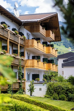 Fassade der Unterkunft